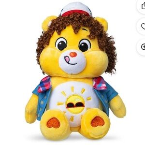 Stranger Things x Care Bear plush FUNSHINE as DUSTIN NEW rare limited edition 9”